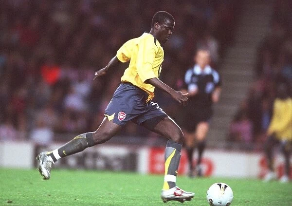 Emmanuel Eboue Scores First Goal: Arsenal's Dominant 3-0 Win Over Sunderland in Carling League Cup