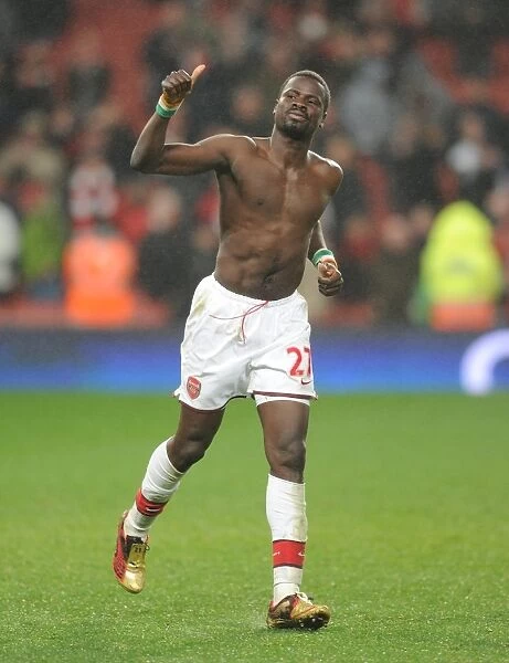 Emmanuel Eboue's Goal: Arsenal's 2-0 Victory Over West Ham United in the Premier League, 2010