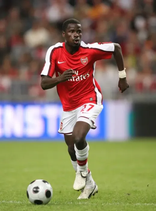 Framed Print : Emmanuel Eboue's Triumph: 3-2 Victory Over Ajax, Amsterdam Tournament, 2008 Framed Print : Emmanuel Eboue's Triumph: 3-2 Victory Over Ajax, Amsterdam Tournament, 2008