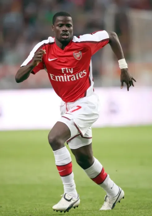 Framed Print : Emmanuel Eboue's Triumph: Arsenal's 3-2 Victory Over Ajax at Amsterdam ArenA (August 8, 2008) Framed Print : Emmanuel Eboue's Triumph: Arsenal's 3-2 Victory Over Ajax at Amsterdam ArenA (August 8, 2008)