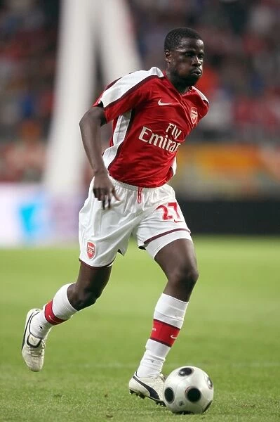 Emmanuel Eboue's Triumph: Arsenal's Comeback Win Against Ajax in the Amsterdam Tournament (August 8, 2008)