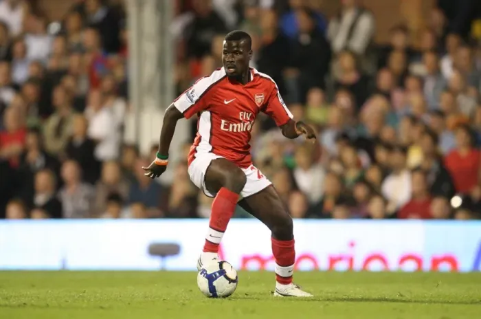 Framed Print : Emmanuel Eboue's Winning Goal: Arsenal 1-0 Fulham, Barclays Premier League (2009) Framed Print : Emmanuel Eboue's Winning Goal: Arsenal 1-0 Fulham, Barclays Premier League (2009)