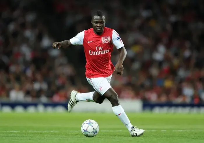 Framed Print : Emmanuel Frimpong (Arsenal). Arsenal 1: 0 Udinese. UEFA Champins League Qualifying Round, 1st leg Framed Print : Emmanuel Frimpong (Arsenal). Arsenal 1: 0 Udinese. UEFA Champins League Qualifying Round, 1st leg