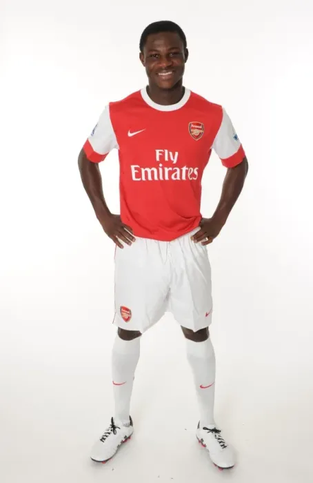 Framed Print : Emmanuel Frimpong (Arsenal). Arsenal 1st Team Photocall and Membersday Framed Print : Emmanuel Frimpong (Arsenal). Arsenal 1st Team Photocall and Membersday