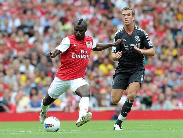 Emmanuel Frimpong (Arsenal) Jordan Henderson (Liverpool). Arsenal 0:2 Liverpool