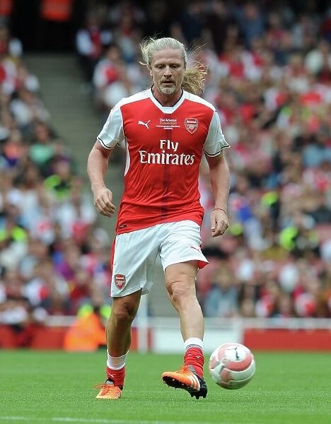 Emmanuel Petit (Arsenal). Arsenal Legends 4: 2 Milan Glorie