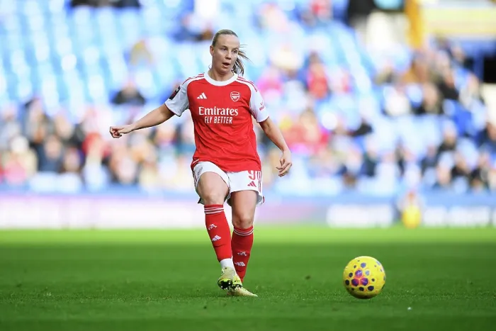 Framed Print : Everton v Arsenal - Barclays Women's Super League Everton v Arsenal - Barclays Women's Super League