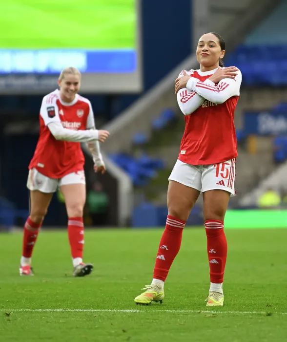 Framed Print : Everton v Arsenal - Barclays Women's Super League Everton v Arsenal - Barclays Women's Super League