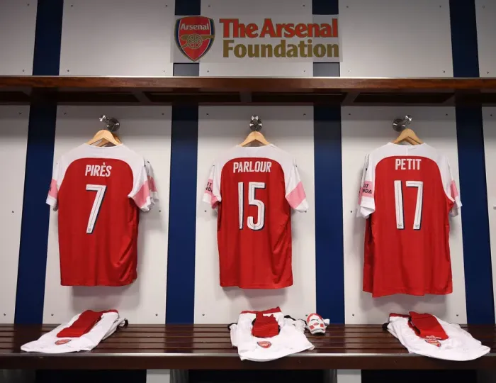 Framed Print : Exclusive: A Glimpse into Arsenal FC's Changing Room before the Real Madrid Legends Match (2018-19) Framed Print : Exclusive: A Glimpse into Arsenal FC's Changing Room before the Real Madrid Legends Match (2018-19)