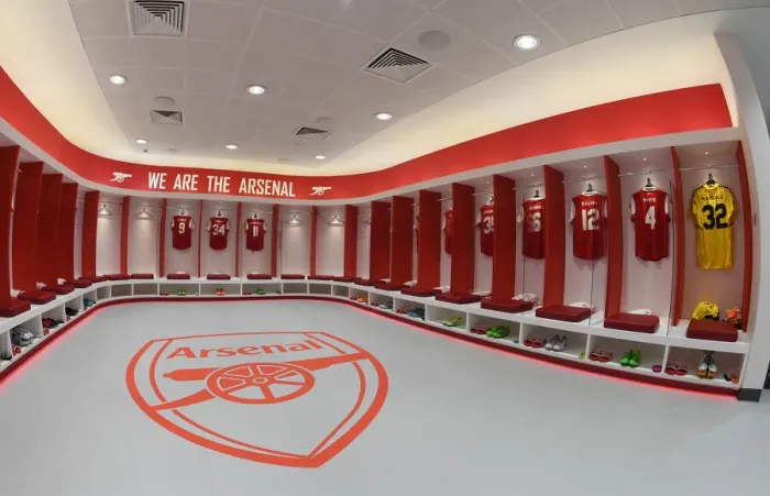 Framed Print : Exclusive Look: Arsenal Changing Room Before Arsenal vs. Sevilla - Emirates Cup 2022 Framed Print : Exclusive Look: Arsenal Changing Room Before Arsenal vs. Sevilla - Emirates Cup 2022