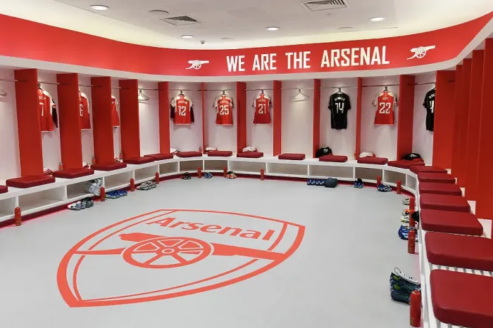 Framed Print : Exclusive: A Peek into Arsenal Women's Dressing Room Before Arsenal vs. Aston Villa (2023-24) - Barclays Women's Super League, Emirates Stadium Framed Print : Exclusive: A Peek into Arsenal Women's Dressing Room Before Arsenal vs. Aston Villa (2023-24) - Barclays Women's Super League, Emirates Stadium