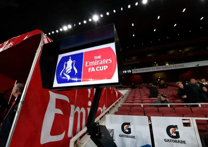 Framed Print : FA Cup 2018-19: Arsenal vs Manchester United - The VAR Decision at Emirates Stadium Framed Print : FA Cup 2018-19: Arsenal vs Manchester United - The VAR Decision at Emirates Stadium