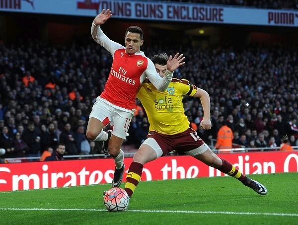FA Cup Clash: Alexis Sanchez vs Joey Barton - Arsenal vs Burnley
