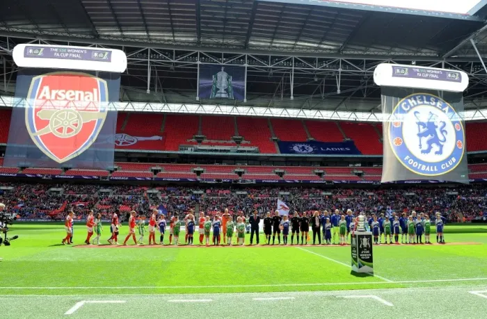 Framed Print : FA Cup Final 2016: Arsenal Ladies vs. Chelsea Ladies - Showdown at Wembley Stadium Framed Print : FA Cup Final 2016: Arsenal Ladies vs. Chelsea Ladies - Showdown at Wembley Stadium