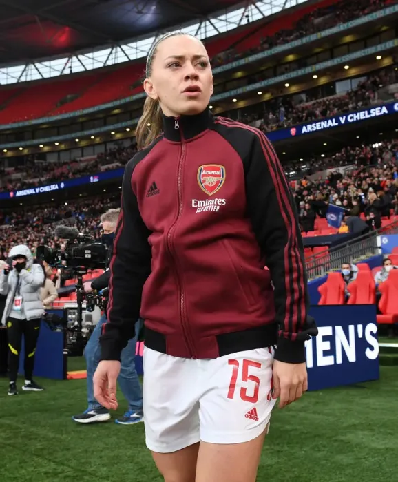 Framed Print : FA Cup Final Showdown: Arsenal Women vs. Chelsea Women at Wembley Stadium (2021)