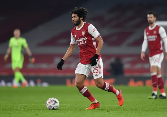 Framed Print : FA Cup Third Round: Elneny's Stellar Showdown - Arsenal vs Newcastle United Framed Print : FA Cup Third Round: Elneny's Stellar Showdown - Arsenal vs Newcastle United