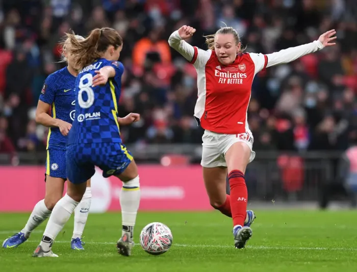 Framed Print : FA Women's Cup Final: Arsenal vs. Chelsea Showdown at Wembley Stadium Framed Print : FA Women's Cup Final: Arsenal vs. Chelsea Showdown at Wembley Stadium