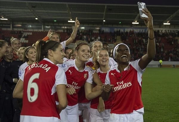 FA WSL Continental Cup Final 2015: Arsenal Ladies vs Notts County Ladies