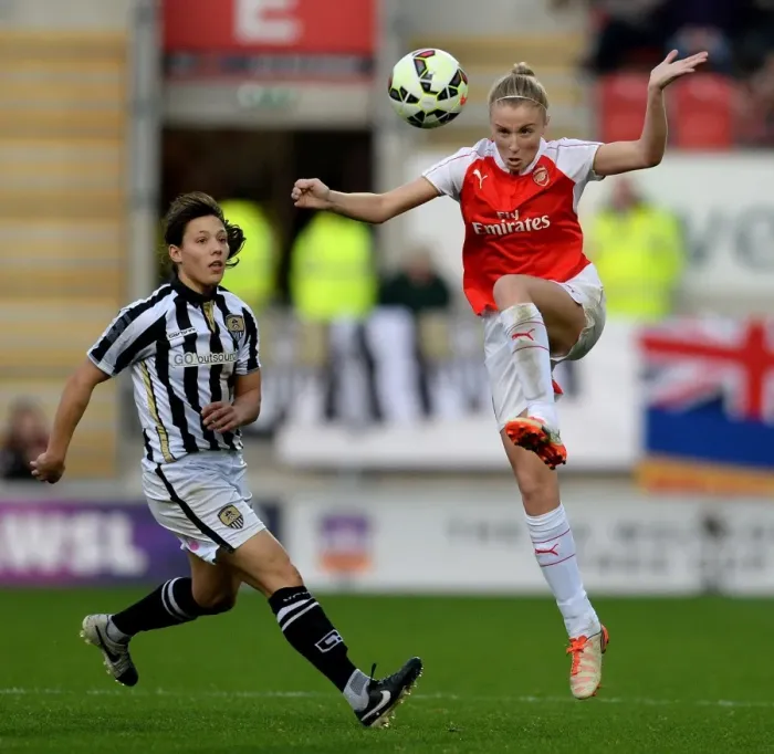 Framed Print : FA WSL Continental Cup Final 2015: Arsenal Ladies vs Notts County Ladies Framed Print : FA WSL Continental Cup Final 2015: Arsenal Ladies vs Notts County Ladies