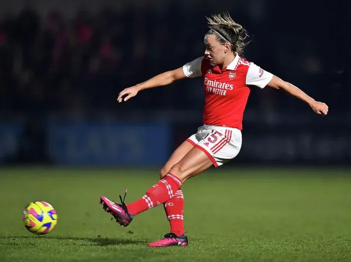Framed Print : FA WSL Cup Semi-Final: Arsenal Women vs Manchester City Women Showdown