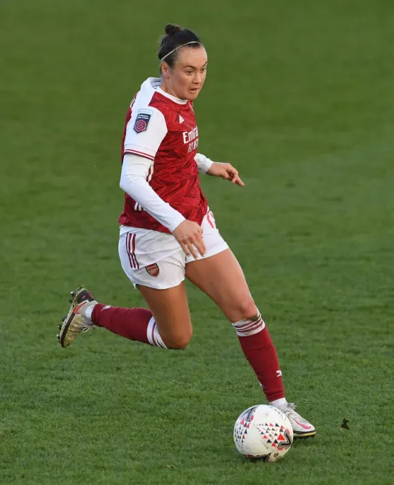 Framed Print : FA WSL Showdown: Arsenal Women vs. Everton Women - Caitlin Foord's Thrilling Performance