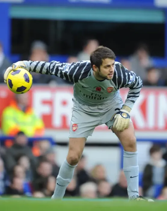 Framed Print : Fabianski's Triumph: Arsenal's 2-1 Victory over Everton, Premier League 2010-11 Framed Print : Fabianski's Triumph: Arsenal's 2-1 Victory over Everton, Premier League 2010-11