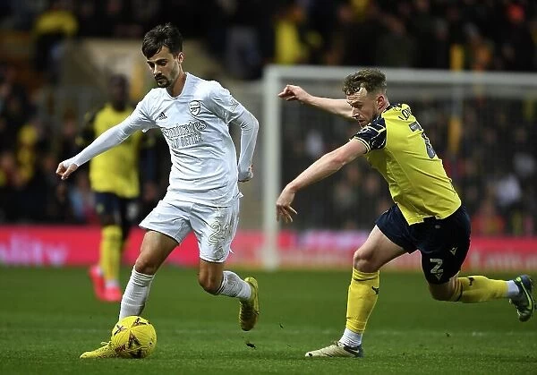Fabio Vieira Breaks Past Oxford's Defense in FA Cup Third Round Clash
