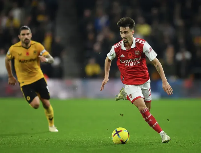 Framed Print : Fabio Vieira Shines: Arsenal Secures Victory Over Wolverhampton Wanderers in Premier League 2022-23