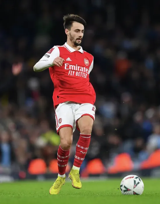Framed Print : Fabio Vieira's Brilliant Display: Arsenal Springs FA Cup Upset Against Manchester City