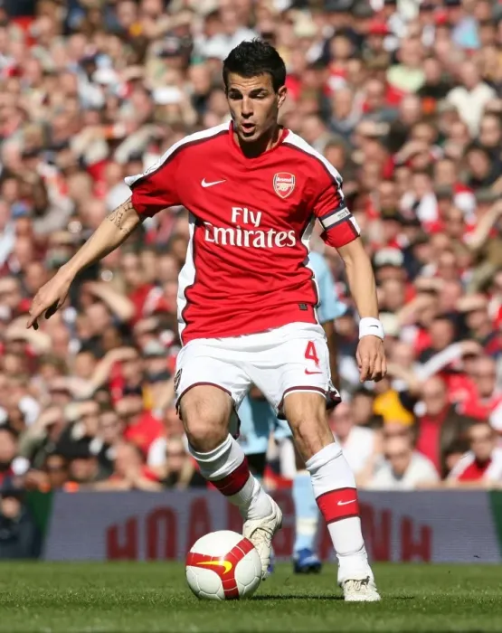 Framed Print : Fabregas Leadership: Arsenal's 2-0 Victory over Manchester City, 2009, Barclays Premier League