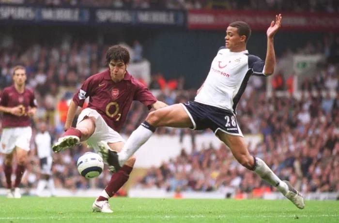 Framed Print : Fabregas vs. Jenas: The Intense Rivalry - Tottenham 1:1 Arsenal, Barclays Premiership, White Hart Lane, London, 2005 Framed Print : Fabregas vs. Jenas: The Intense Rivalry - Tottenham 1:1 Arsenal, Barclays Premiership, White Hart Lane, London, 2005