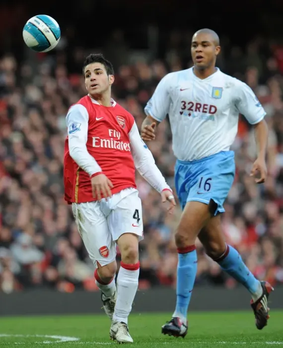 Framed Print : Fabregas vs. Knight: The Intense Rivalry - Arsenal vs. Aston Villa, 1:1, Barclays Premier League, Emirates Stadium, 1 / 3 / 2008 Framed Print : Fabregas vs. Knight: The Intense Rivalry - Arsenal vs. Aston Villa, 1:1, Barclays Premier League, Emirates Stadium, 1 / 3 / 2008