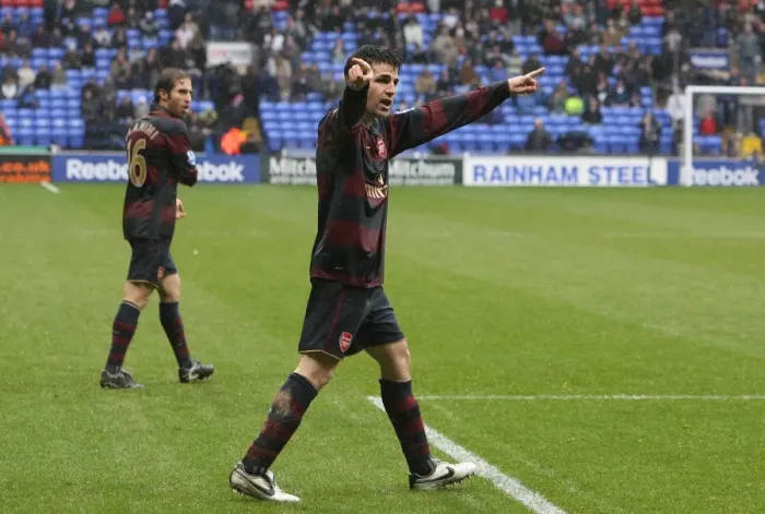 Framed Print : Fabregas's Game-Winning Strike: Arsenal 3-2 Bolton Wanderers, Premier League, 2008 Framed Print : Fabregas's Game-Winning Strike: Arsenal 3-2 Bolton Wanderers, Premier League, 2008