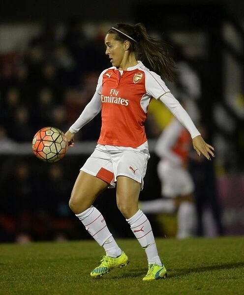 Fara Williams in Action for Arsenal Ladies Against Reading FC Women (March 2016)