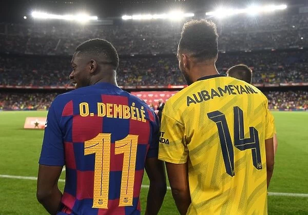 FC Barcelona vs. Arsenal: Aubameyang and Dembele Face Off in 2019 Pre-Season Friendly