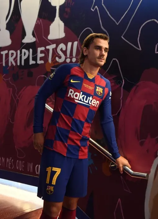 Framed Print : FC Barcelona vs. Arsenal: Griezmann's Return - Pre-Season Friendly, 2019