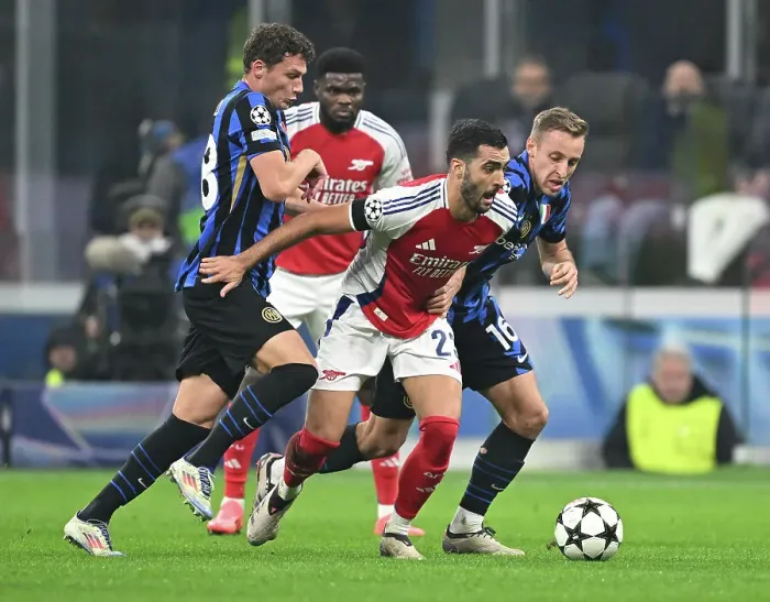 Framed Print : FC Internazionale Milano v Arsenal FC - UEFA Champions League 2024 / 25 League Phase MD4 Framed Print : FC Internazionale Milano v Arsenal FC - UEFA Champions League 2024 / 25 League Phase MD4