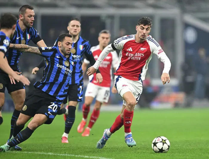 Framed Print : FC Internazionale Milano v Arsenal FC - UEFA Champions League 2024 / 25 League Phase MD4 Framed Print : FC Internazionale Milano v Arsenal FC - UEFA Champions League 2024 / 25 League Phase MD4