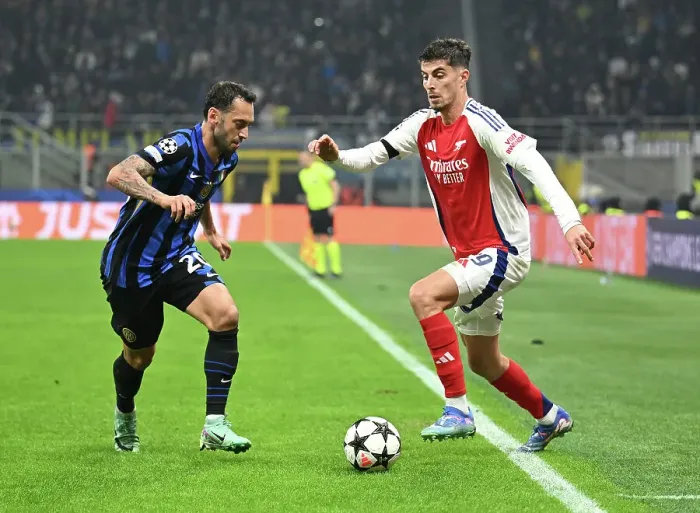 Framed Print : FC Internazionale Milano v Arsenal FC - UEFA Champions League 2024 / 25 League Phase MD4 Framed Print : FC Internazionale Milano v Arsenal FC - UEFA Champions League 2024 / 25 League Phase MD4