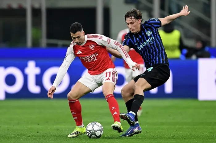 Framed Print : FC Internazionale Milano v Arsenal FC - UEFA Champions League 2025 / 26 League Phase MD7 Framed Print : FC Internazionale Milano v Arsenal FC - UEFA Champions League 2025 / 26 League Phase MD7