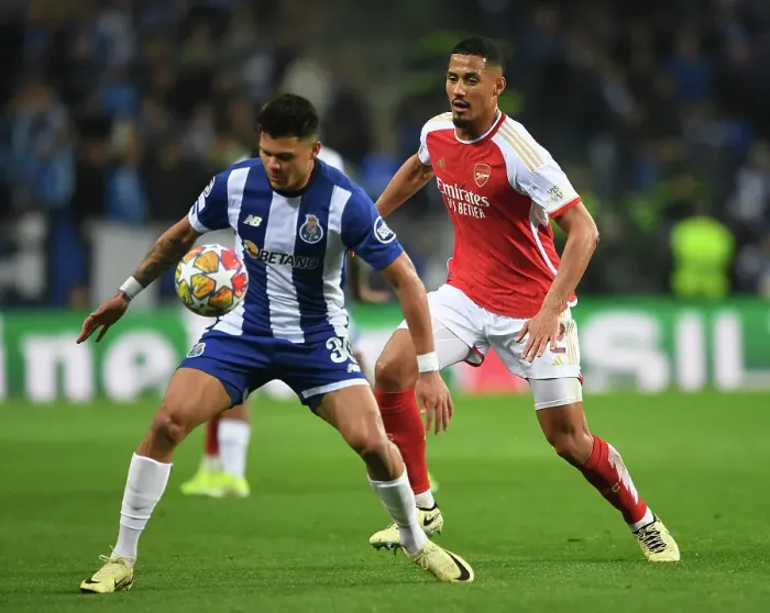 Framed Print : FC Porto v Arsenal FC: Round of 16 First Leg - UEFA Champions League 2023 / 24 Framed Print : FC Porto v Arsenal FC: Round of 16 First Leg - UEFA Champions League 2023 / 24