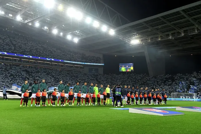 Framed Print : FC Porto v Arsenal FC: Round of 16 First Leg - UEFA Champions League 2023 / 24 Framed Print : FC Porto v Arsenal FC: Round of 16 First Leg - UEFA Champions League 2023 / 24