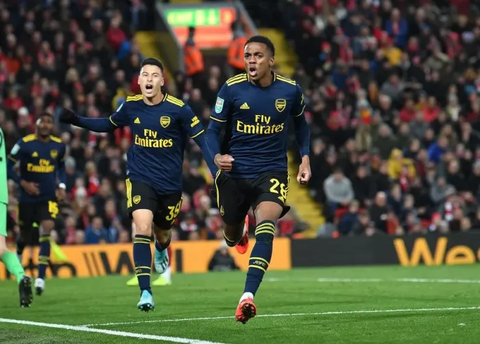 Framed Print : Five-Goal Thriller: Joe Willock's Brace Leads Arsenal's Carabao Cup Victory Over Liverpool Framed Print : Five-Goal Thriller: Joe Willock's Brace Leads Arsenal's Carabao Cup Victory Over Liverpool