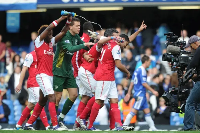 Framed Print : Five-Star Comeback: Arsenal's Glorious Victory Over Chelsea (3-5) Framed Print : Five-Star Comeback: Arsenal's Glorious Victory Over Chelsea (3-5)
