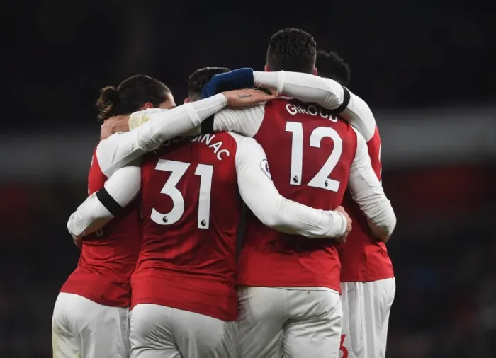 Framed Print : Five-Star Giroud: Arsenal's Rampage against Huddersfield Town Framed Print : Five-Star Giroud: Arsenal's Rampage against Huddersfield Town