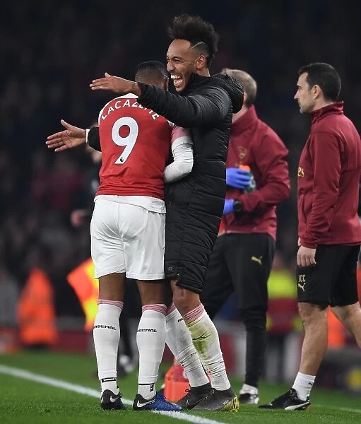 Five-Star Lacazette and Aubameyang: Arsenal's Unstoppable Duo Celebrates Five Goals Against Bournemouth