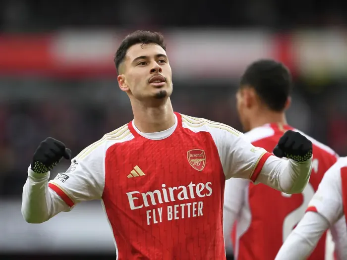 Framed Print : Five-Star Martinelli: Arsenal's Thrilling Victory over Crystal Palace (2023-24)