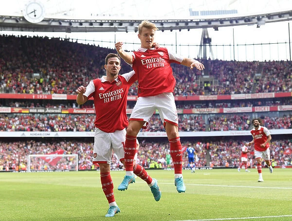 Five-Star Odegaard: Arsenal's Unforgettable Victory vs. Everton (2021-22)