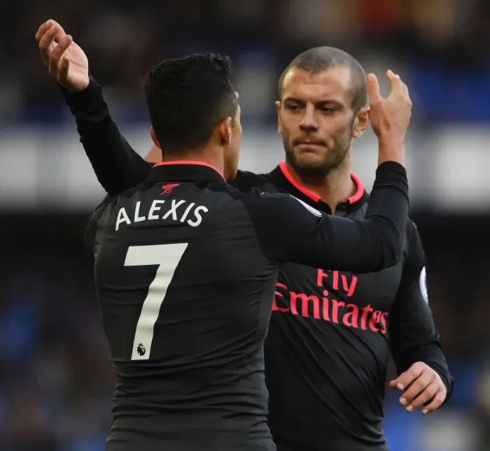 Framed Print : Five-Star Sanchez: Wilshere Joins in as Arsenal Thrash Everton Framed Print : Five-Star Sanchez: Wilshere Joins in as Arsenal Thrash Everton