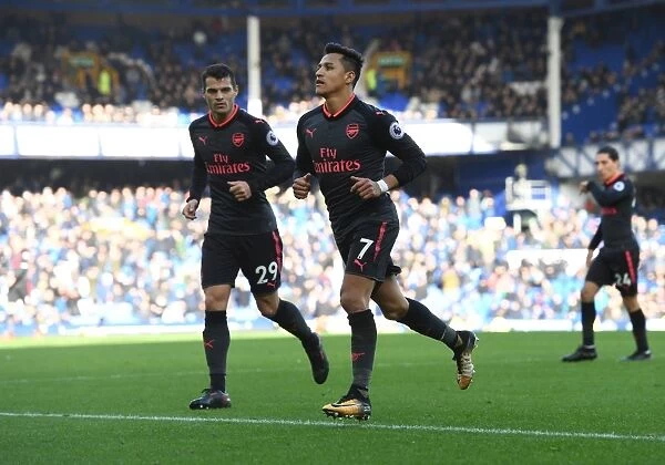 Five-Star Sanchez: Xhaka's Impact in Arsenal's Rout of Everton (2017-18)